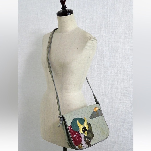 Louis Vuitton Artistic Gray Crossbody Bag - Picture 1 of 15